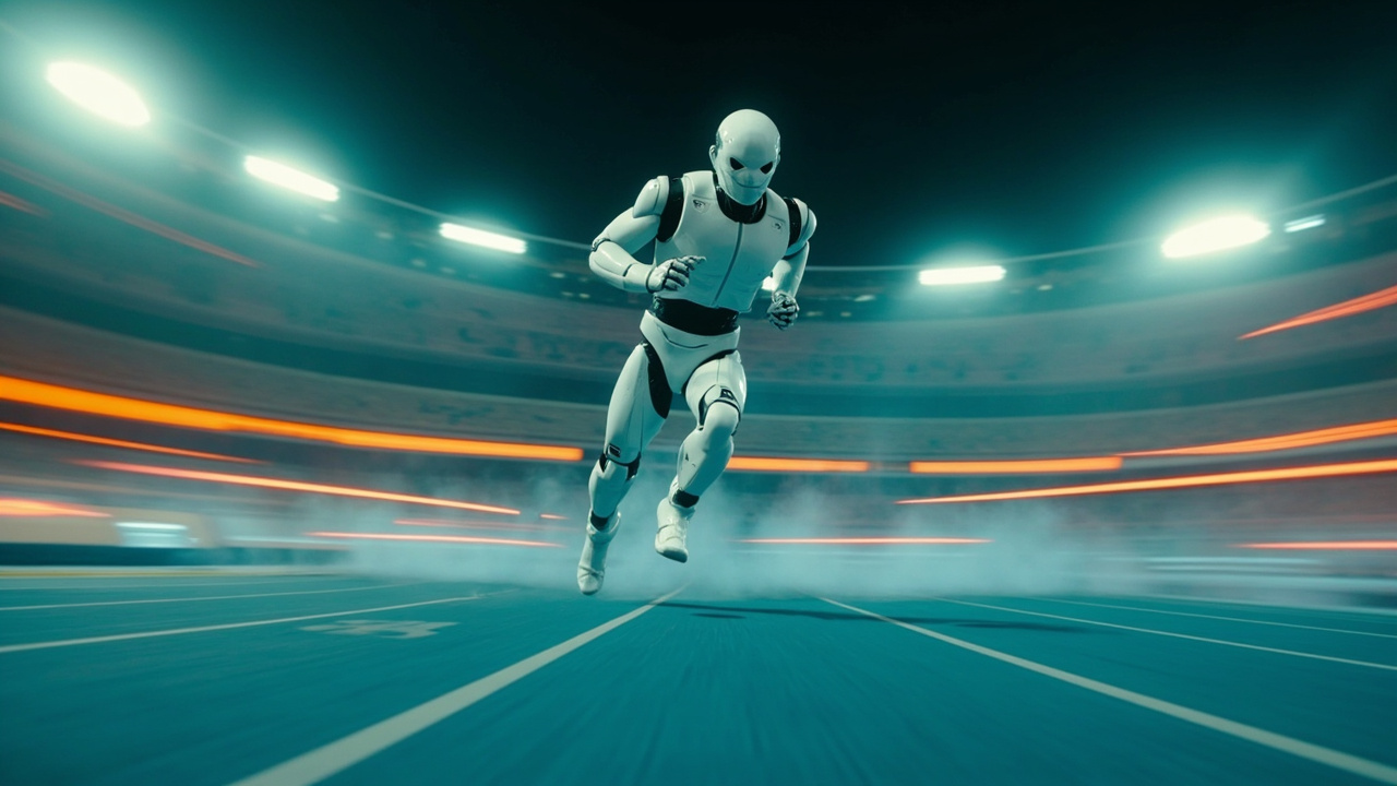 Lightning Strikes: Chinese Humanoid Robot Runs 100m in 9.32 Seconds, Beating Usain Bolt's World Record