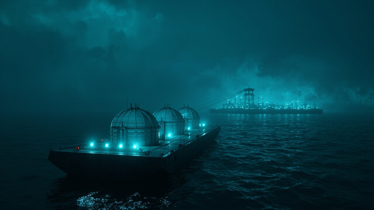Offshore Nuclear Barges Could Power AI Data Centers—Starting in California, Where Nuclear Is Banned