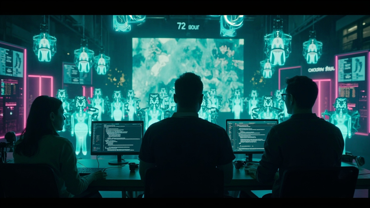 Three People, 72 Hours, One Company: SpaceXAI's Grok Bot Galaxy Puts AI Agents on Live TV